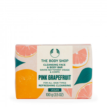 粉紅葡萄柚保濕臉部&身體潔膚皂-100G